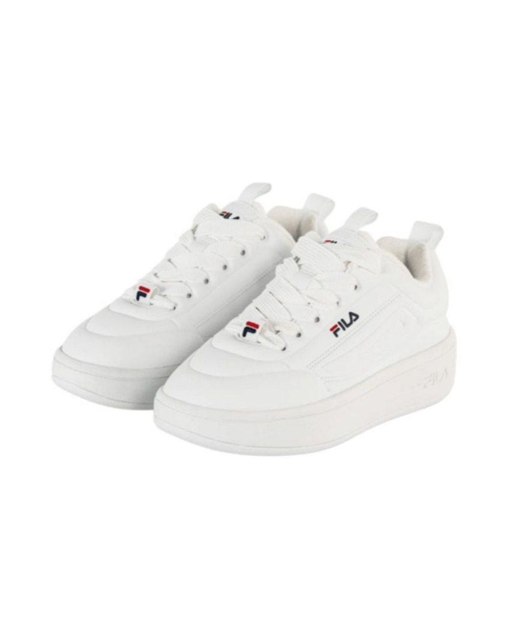 Fila White Superbubble Weiss Damen Sneaker