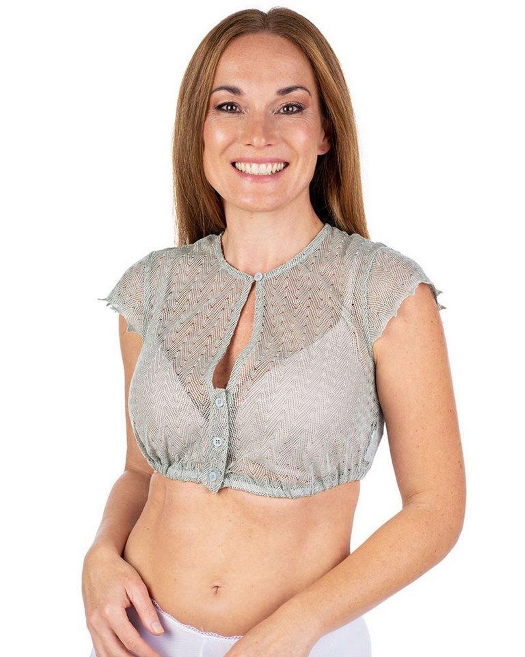 hammerschmid Gray Dirndlbluse Dirndlbluse