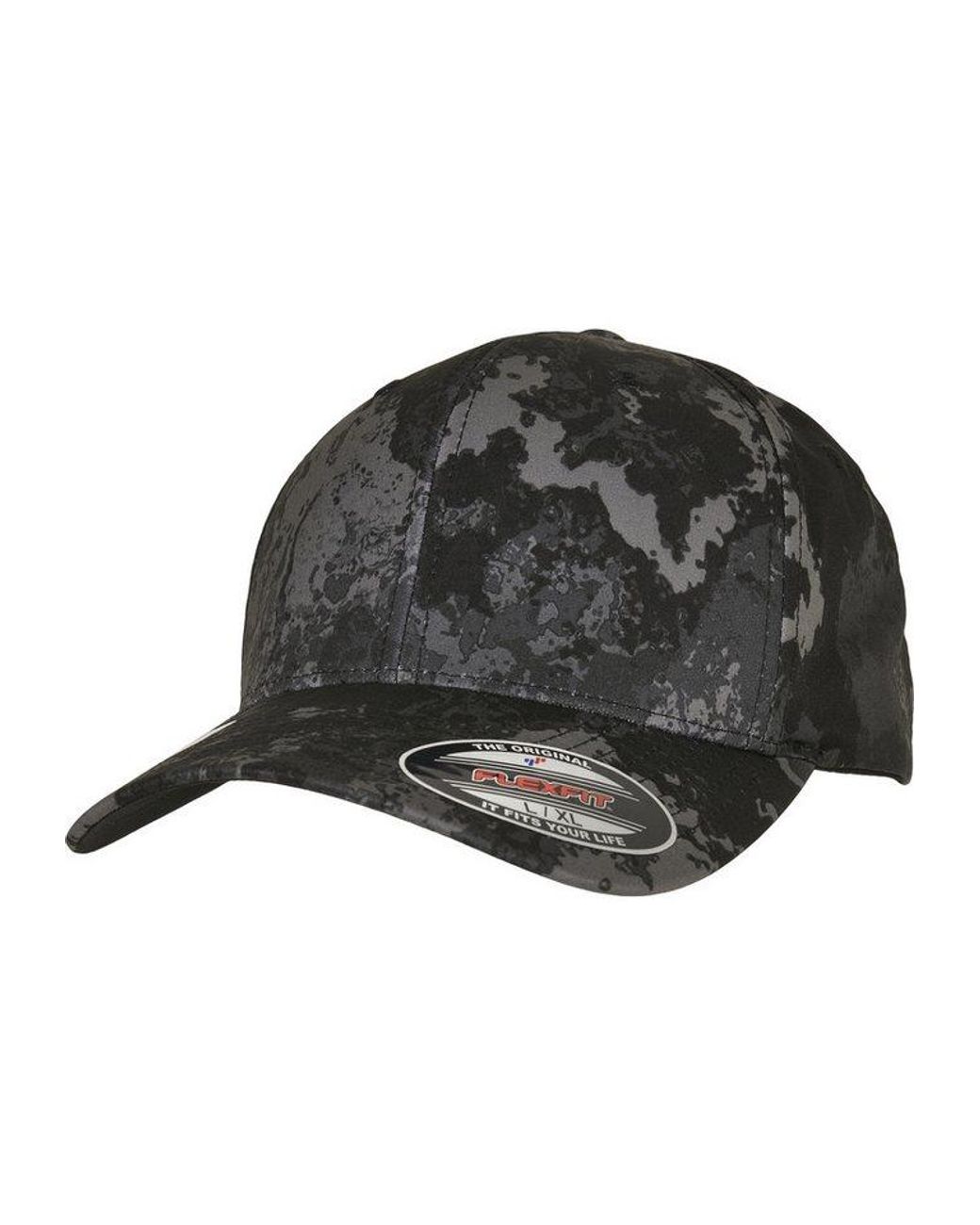 Flexfit Black Flex Cap Accessoires Veil Camo Cap