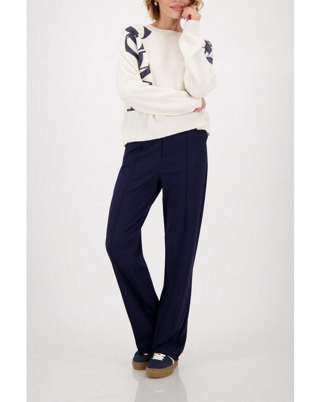 Monari Blue Strickpullover