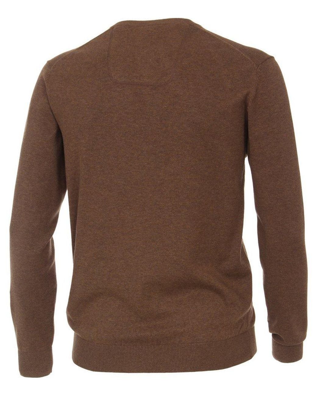 CASA MODA Strickpullover Pullover Uni in Brown für Herren