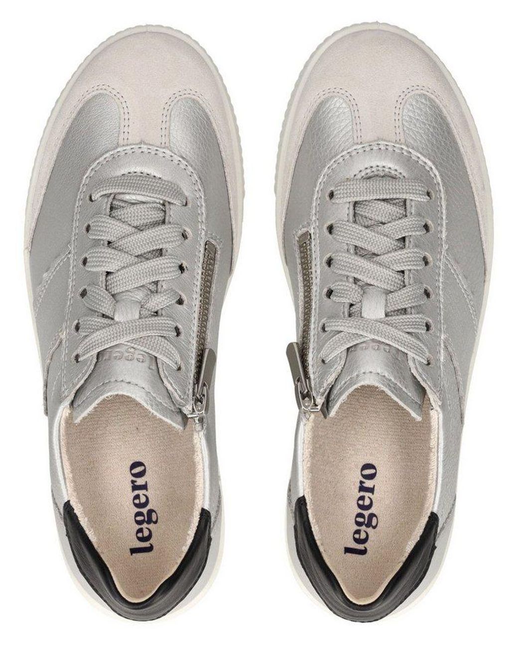 Legero Gray Sneaker Leder Sneaker