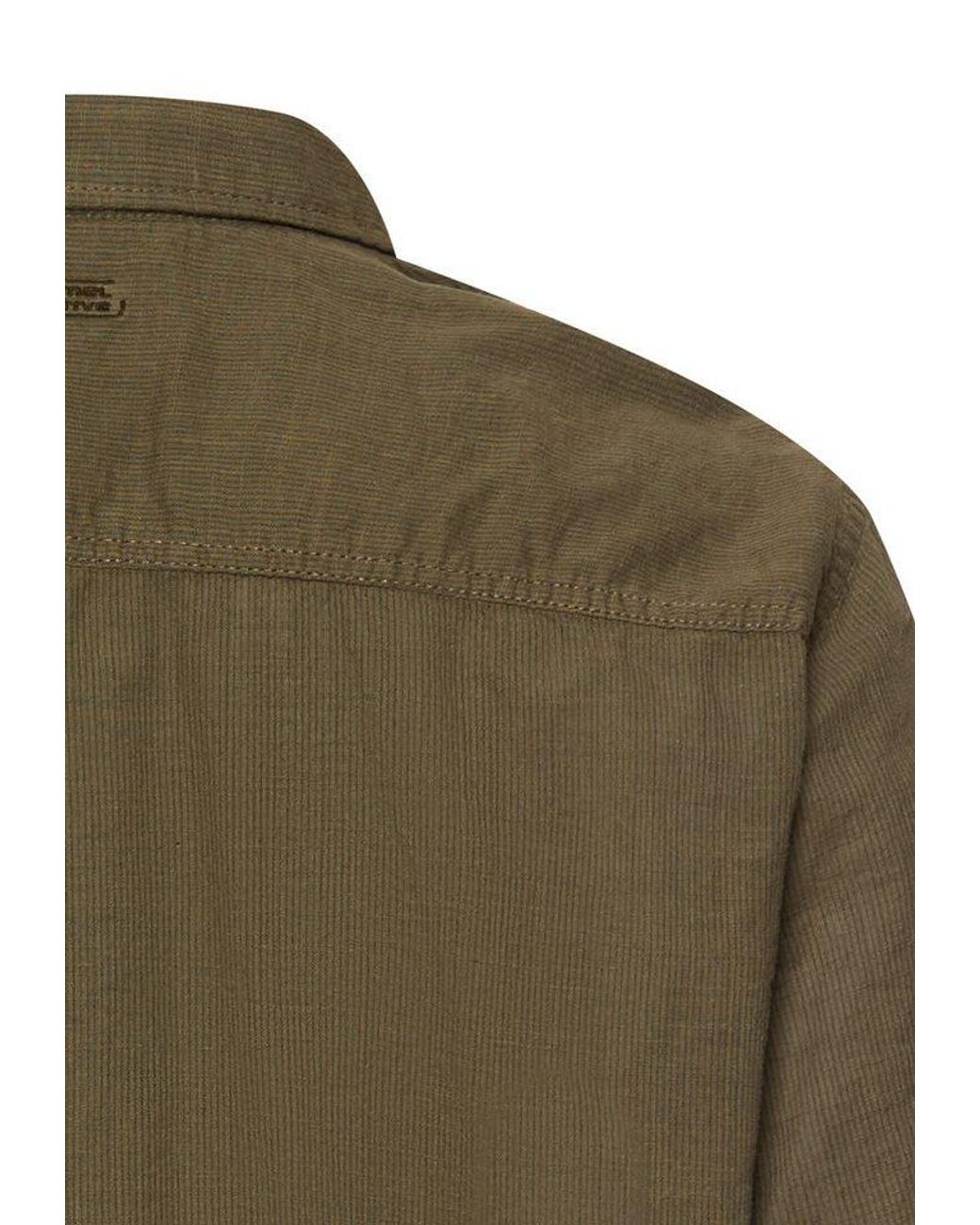 Camel Active Kurzarmhemd Mit Button-Down-Kragen in Green für Herren