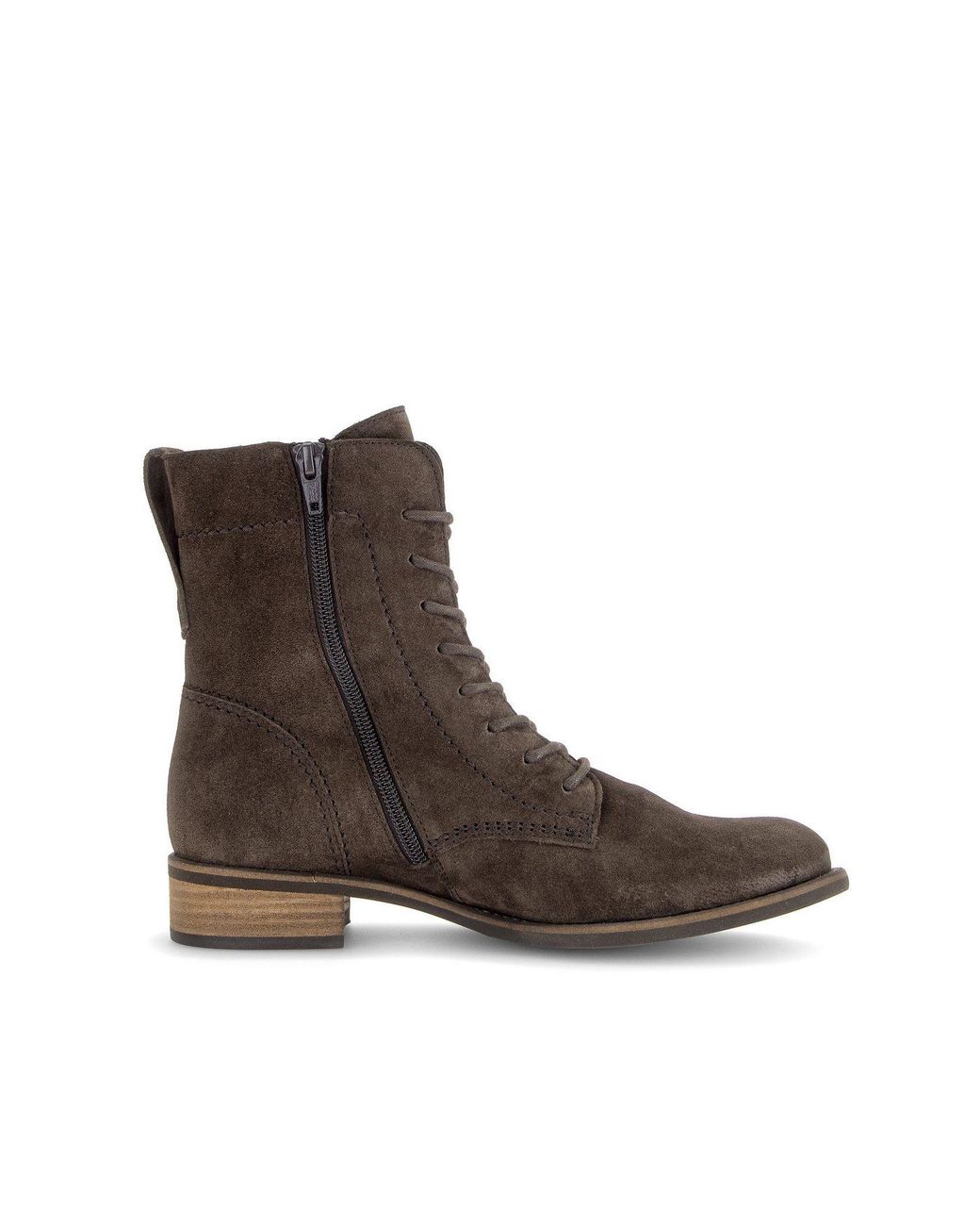 Gabor Brown _Hw26 Schnürstiefelette