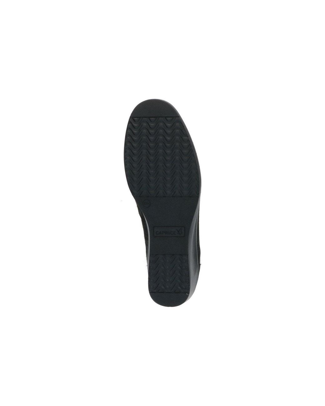 Caprice Black Slipper
