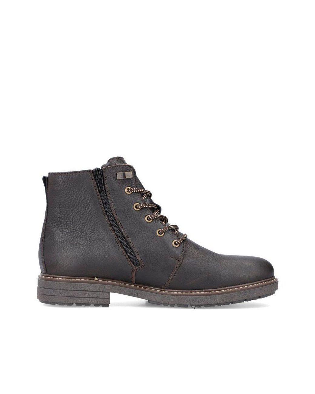 Rieker Schnürstiefelette in Brown für Herren