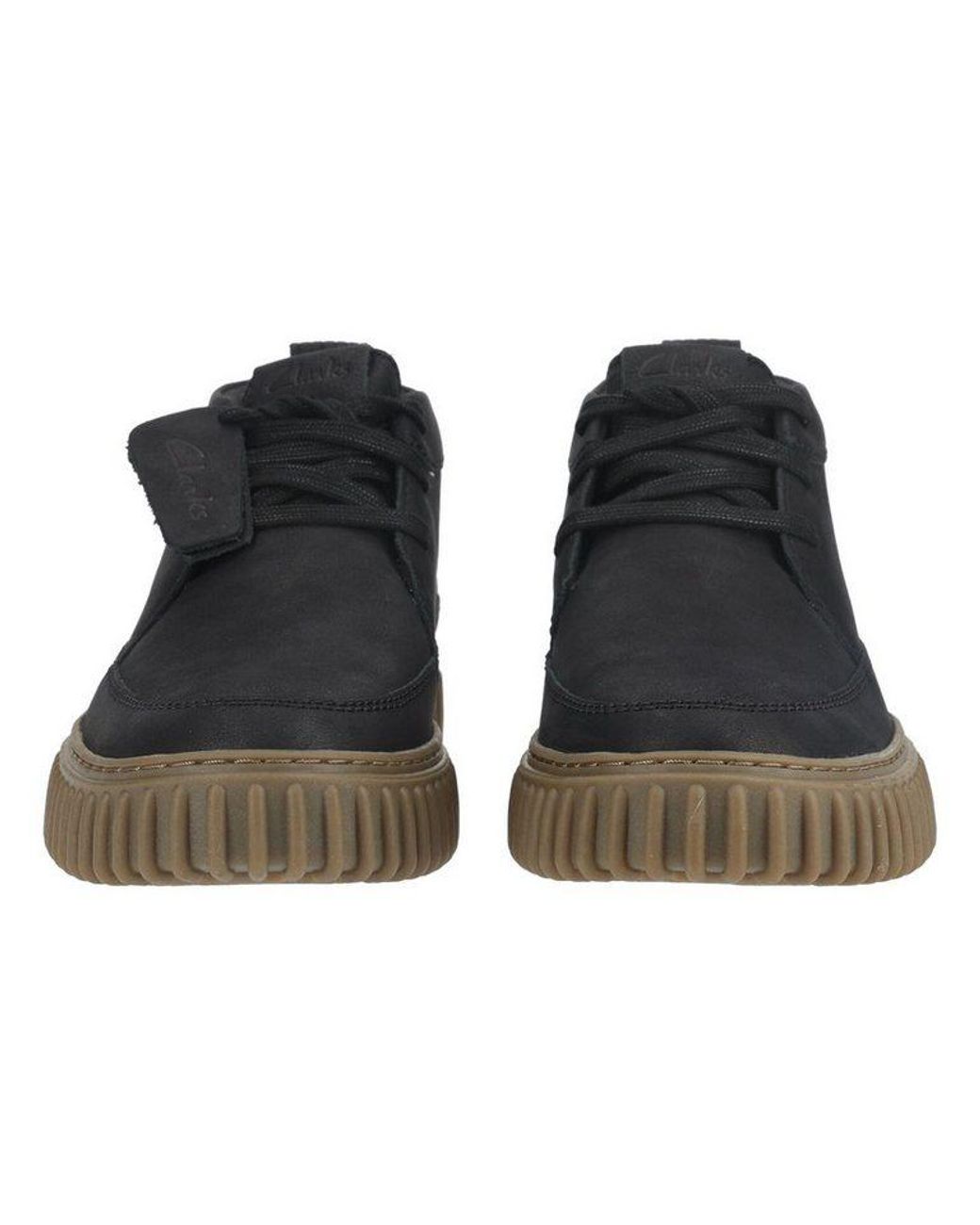Clarks Stiefelette Leder Schnürstiefelette in Black für Herren