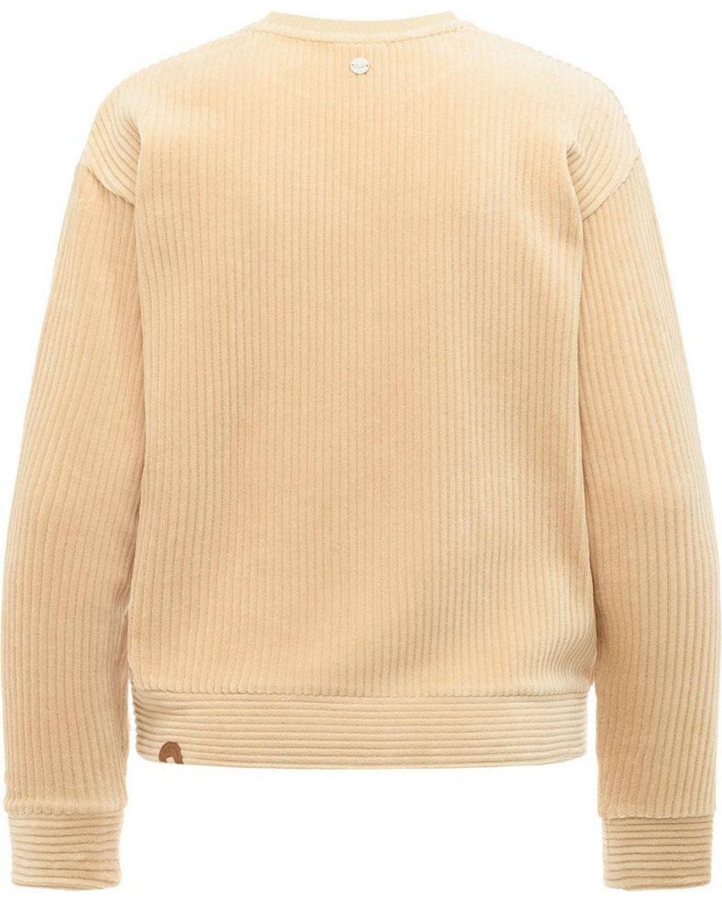 Ragwear Natural Sweatshirt Dellani Cordy Langarm Oberteil