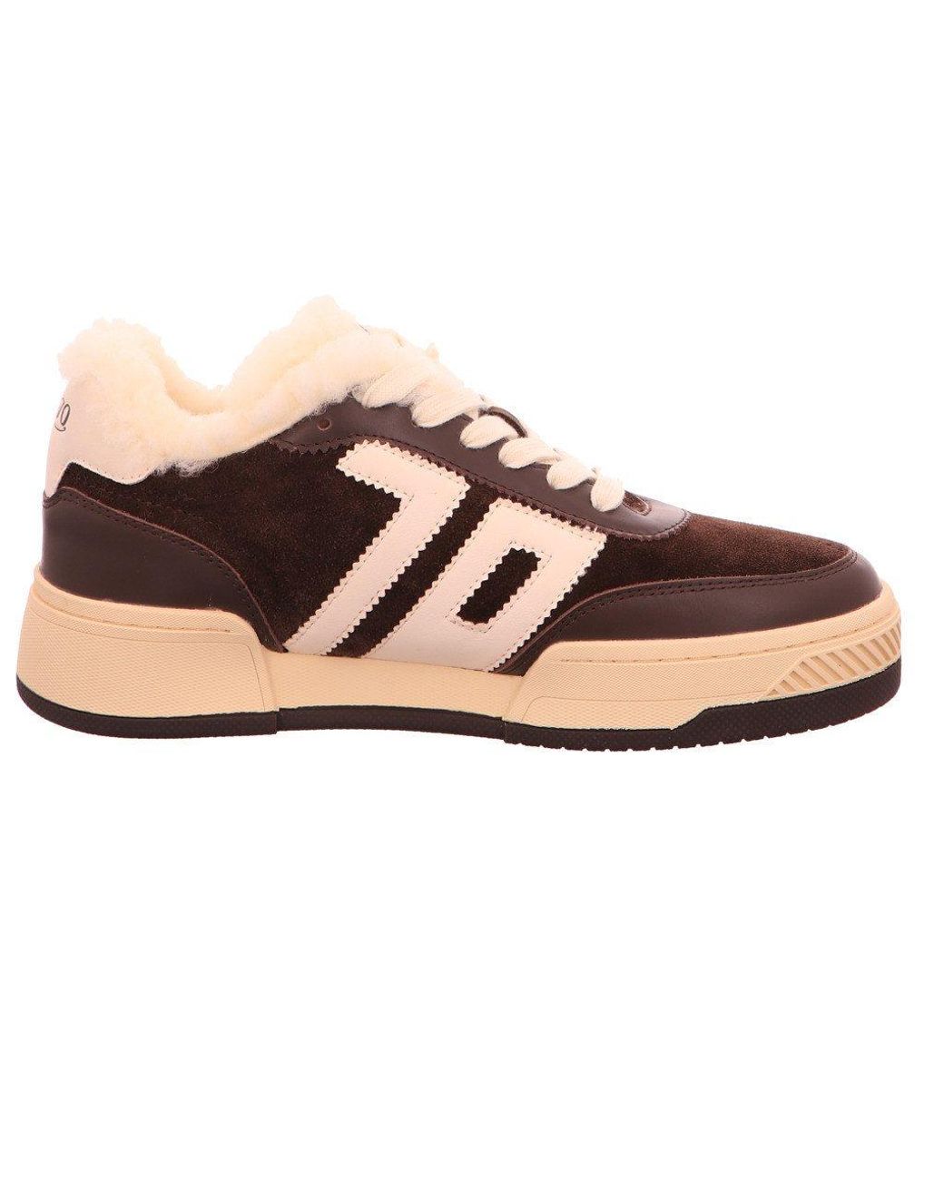 Back 70 Brown Schnürschuh