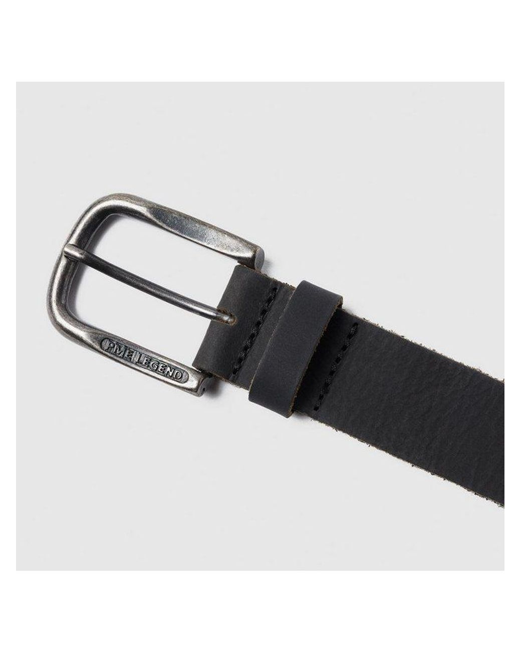 PME LEGEND Black Ledergürtel Ledergürtel