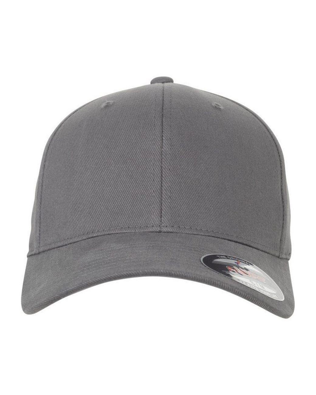 Flexfit Gray Flex Cap Accessoires Brushed Twill