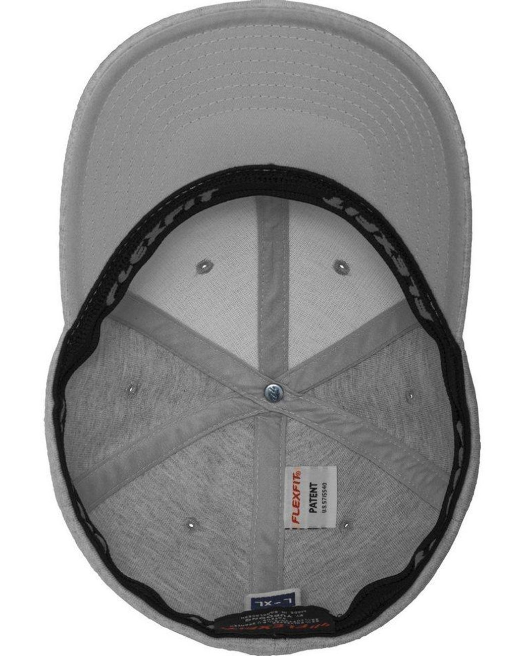 Flexfit Gray Flex Cap Double Jersey