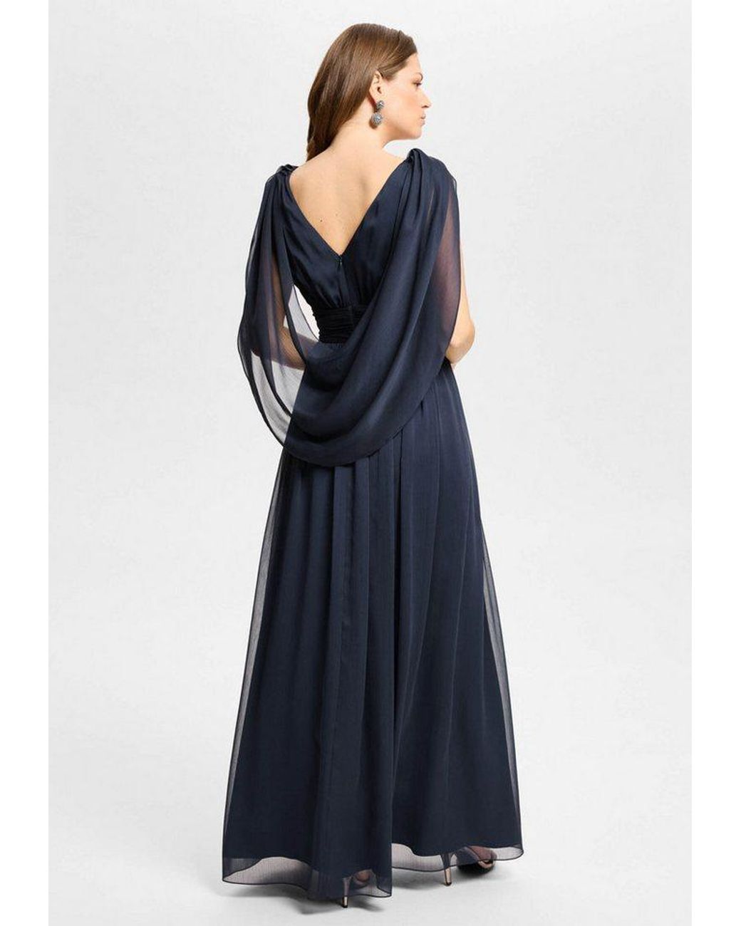 Swing Blue Abendkleid