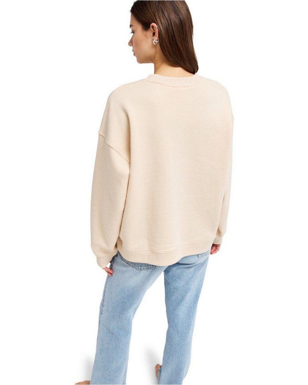 Roxy Natural Sweatshirt Please Please