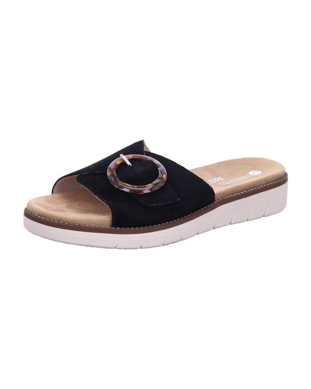 Remonte Blue Sandale Pantolette