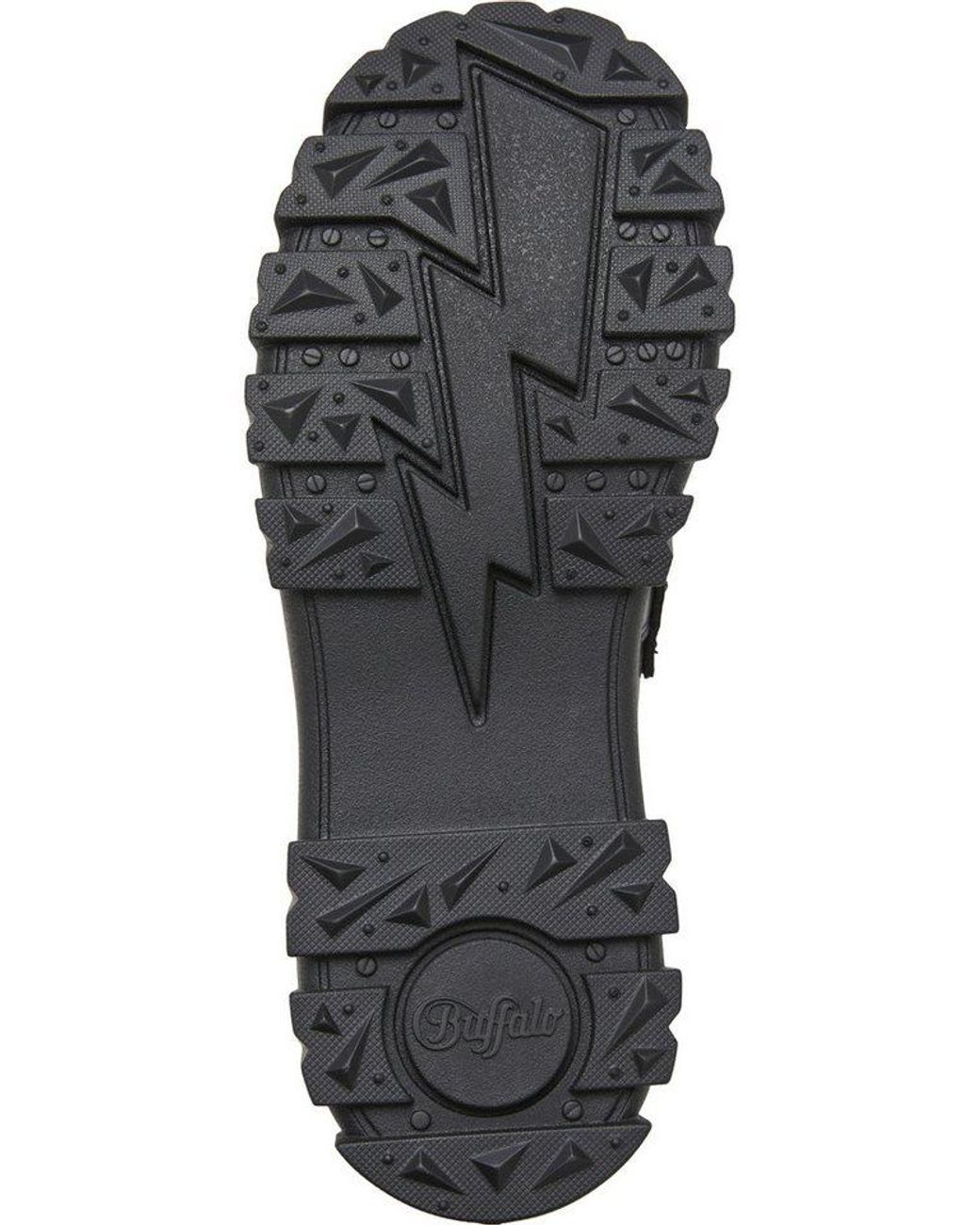 Buffalo Black Aspha Loafer Stud