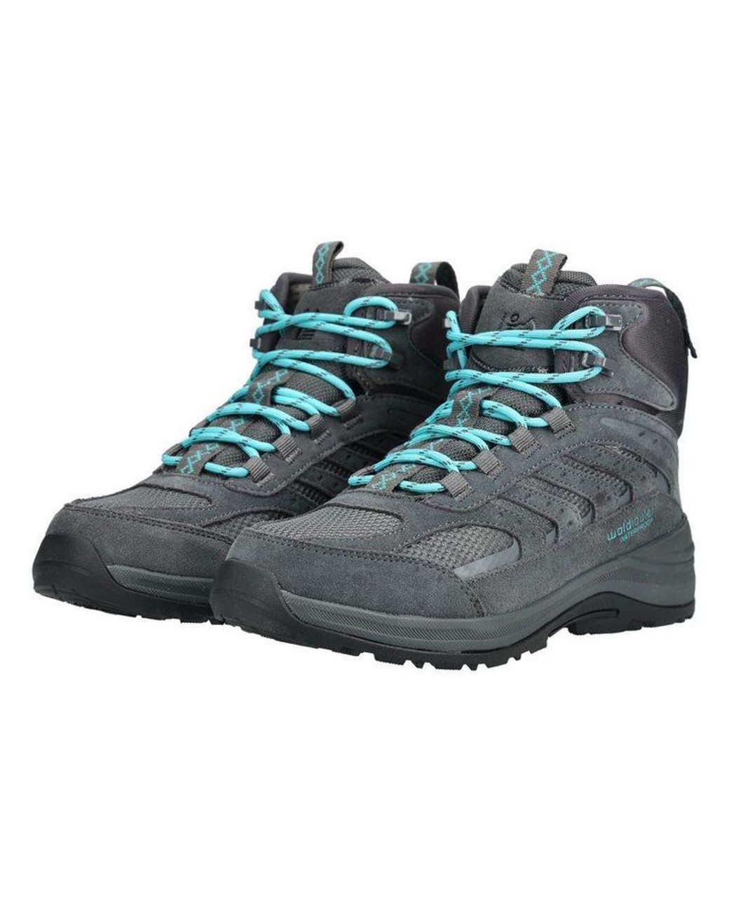 Waldläufer Gray Wanderschuhe Veloursleder/Textil Trekkingschuh