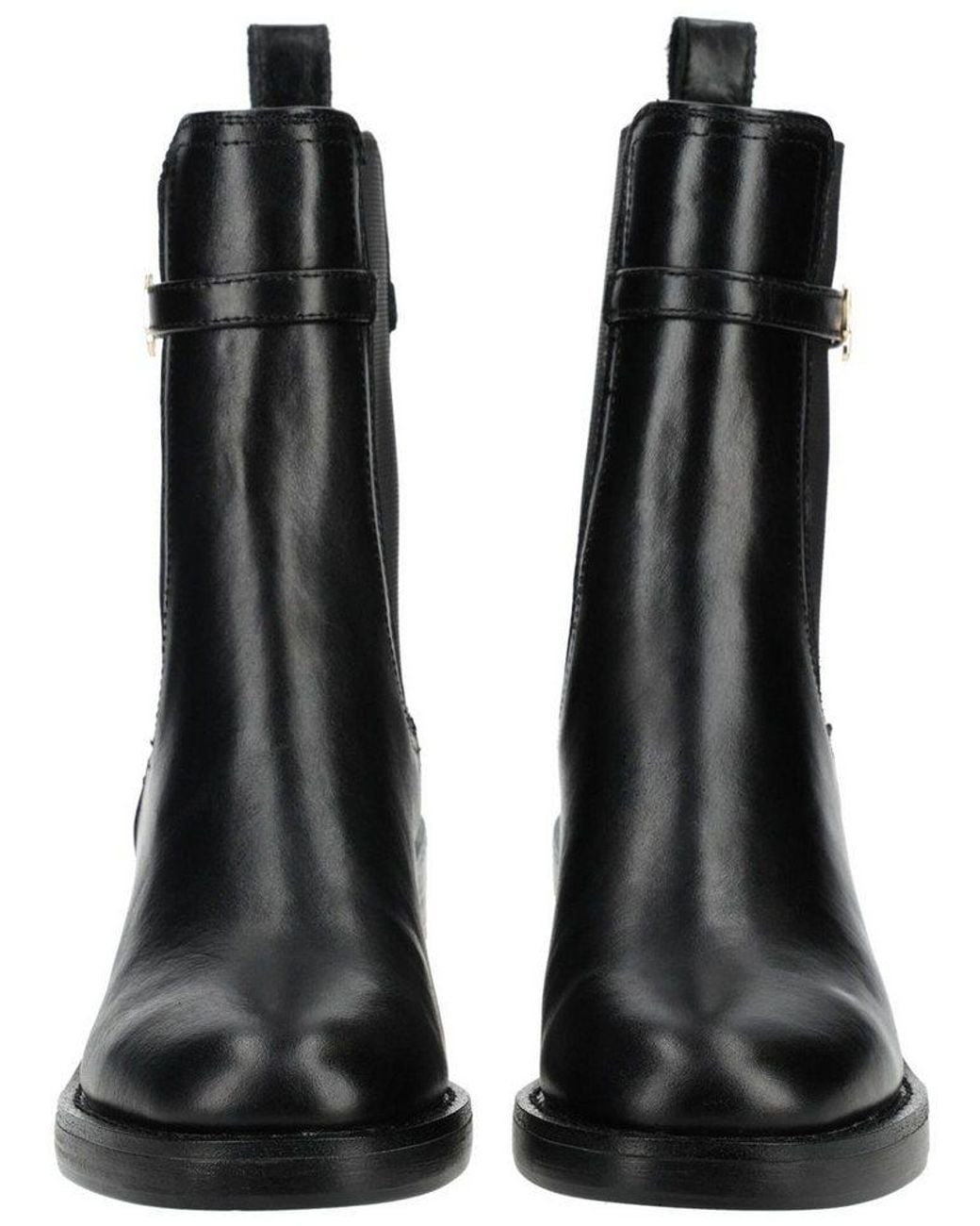 Steve Madden Black Stiefelette Leder Stiefelette