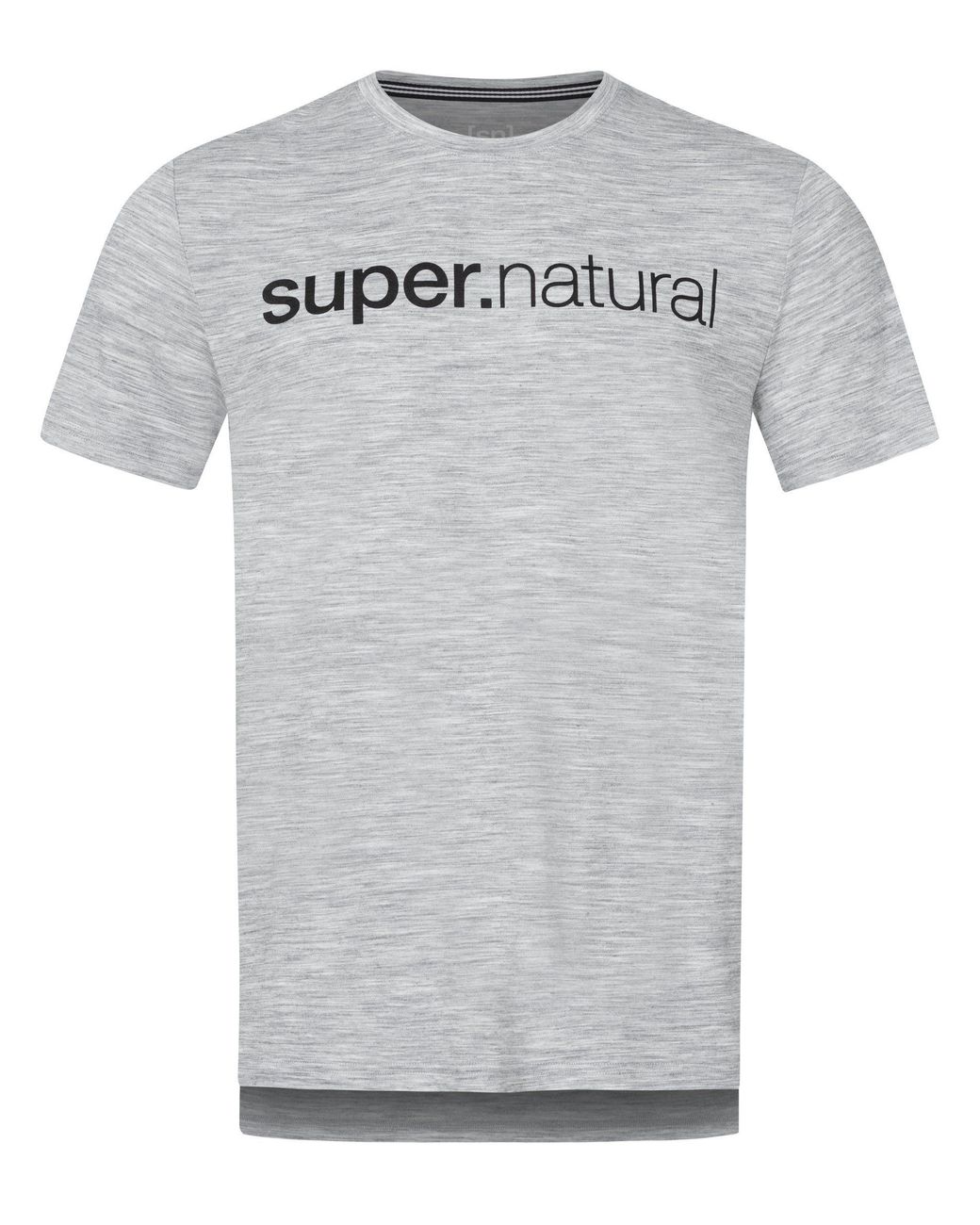 Super.natural T-Shirt Merino T-Shirt M SIGNATURE TEE geruchshemmender  Merino-Materialmix in Grau für Herren | Lyst DE