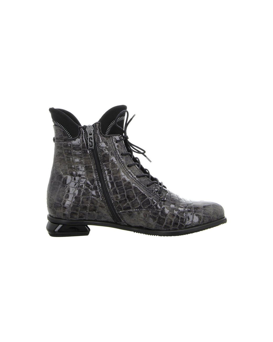 Simen Black Schnürstiefelette