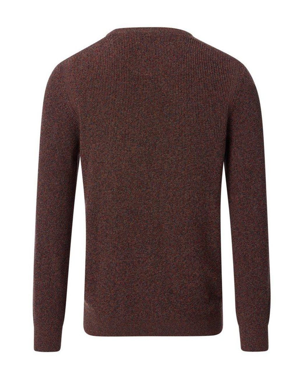 CASA MODA Strickpullover Pullover Uni in Brown für Herren