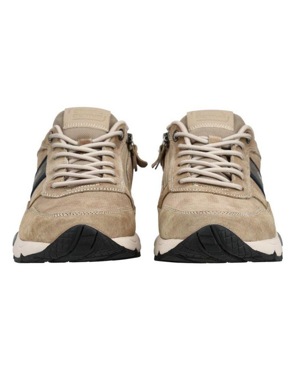 Camel Active Sneaker Nubukleder Sneaker in Natural für Herren