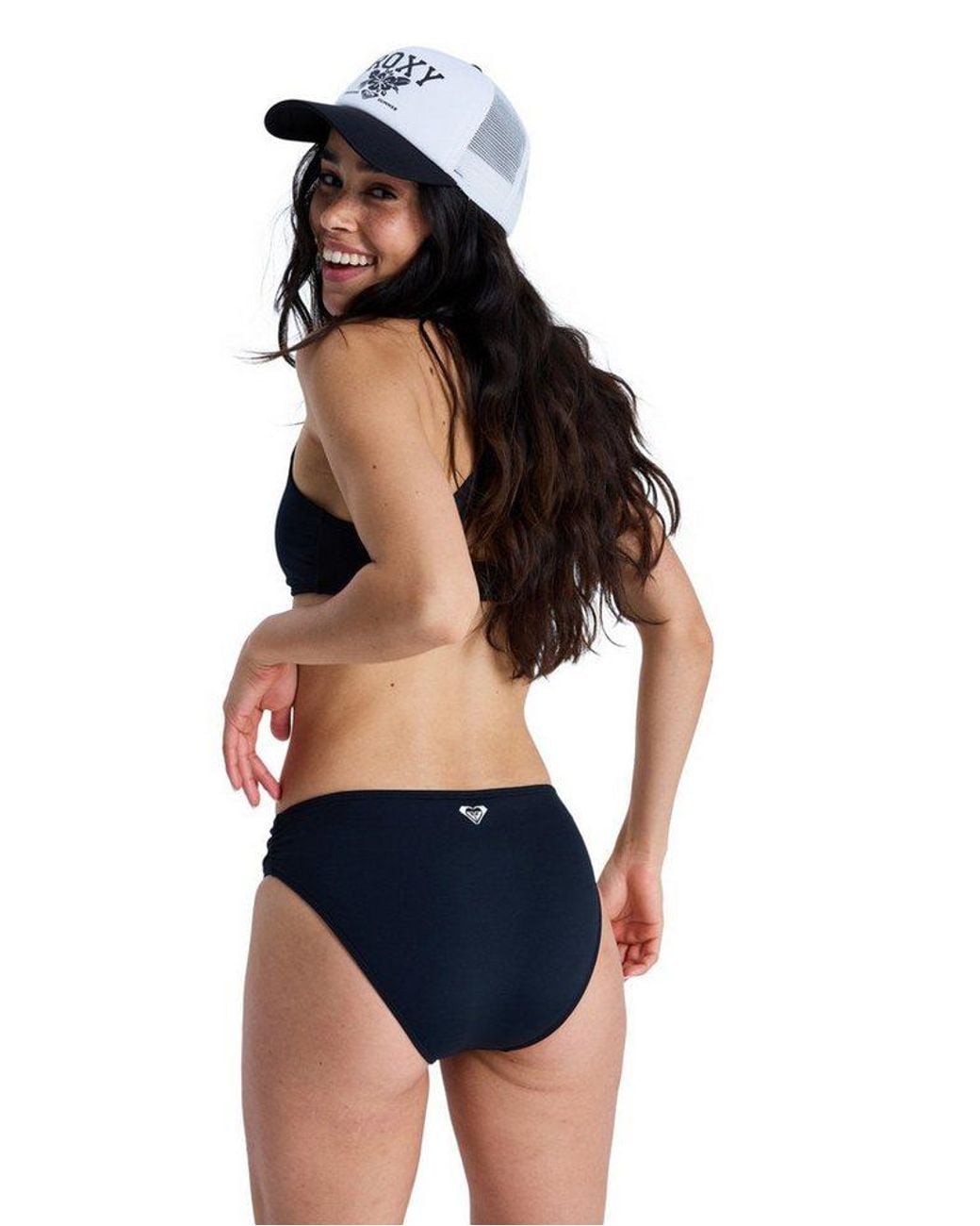 Roxy Blue Bikini-Hose Solid Essentials Hipster