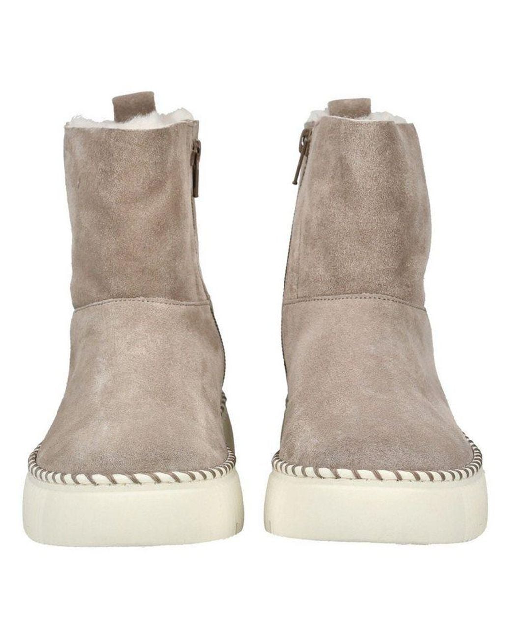 Gabor Natural Stiefelette Veloursleder Stiefelette