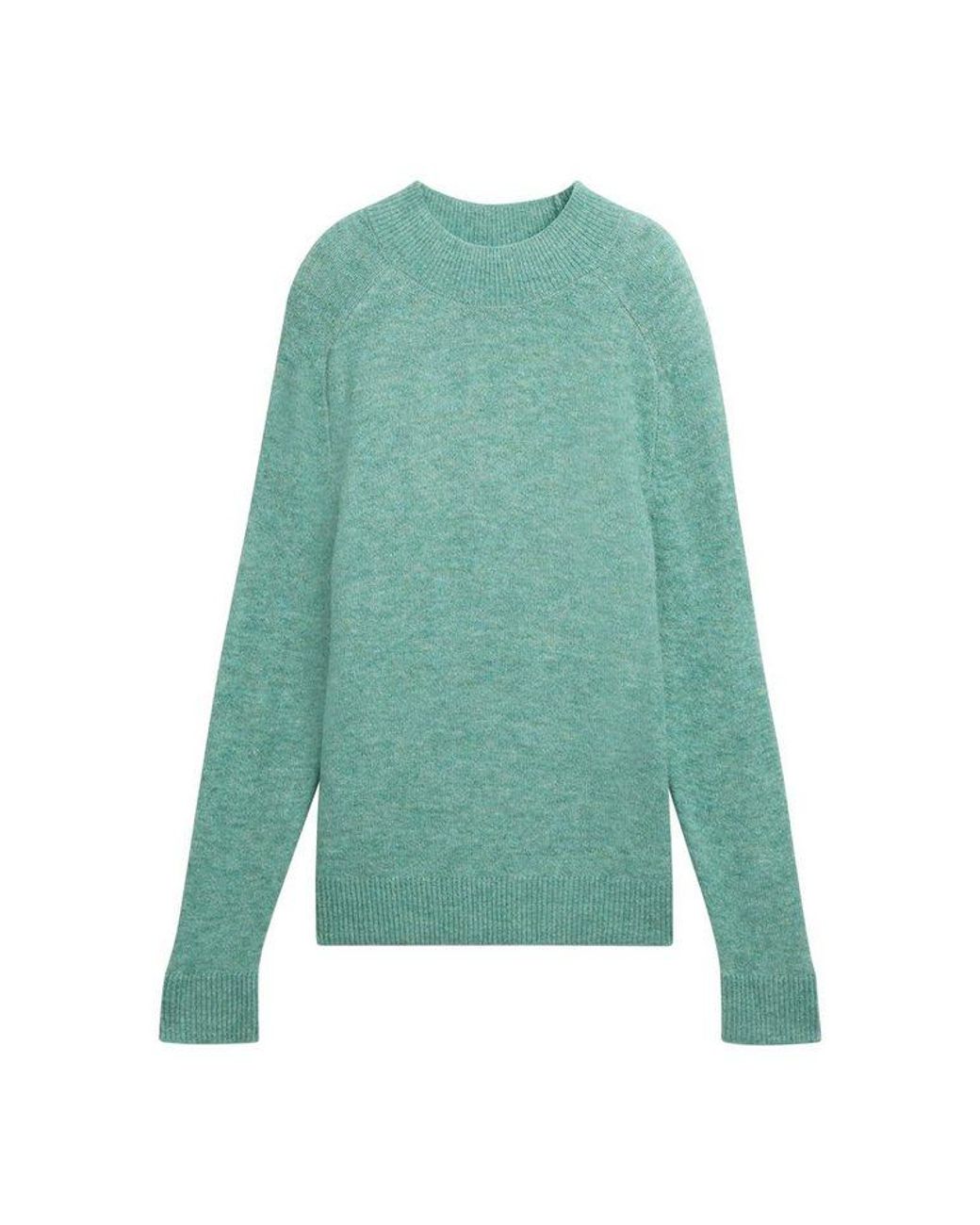 Tom Tailor Green Strickpullover Mit Extra Langen Ärmeln