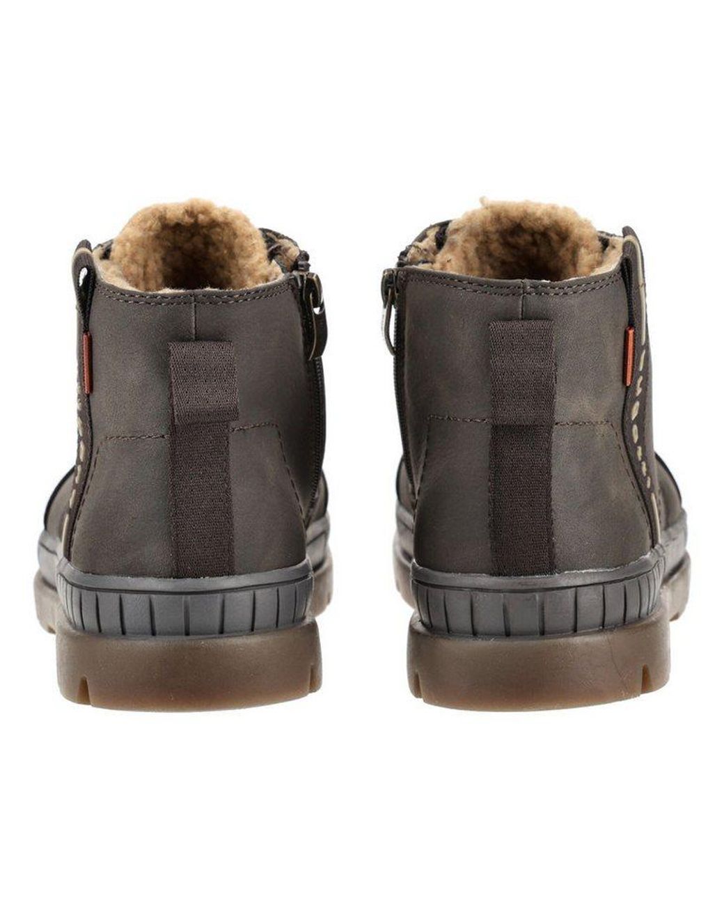 Bugatti Stiefelette Lederimitat Schnürstiefelette in Brown für Herren