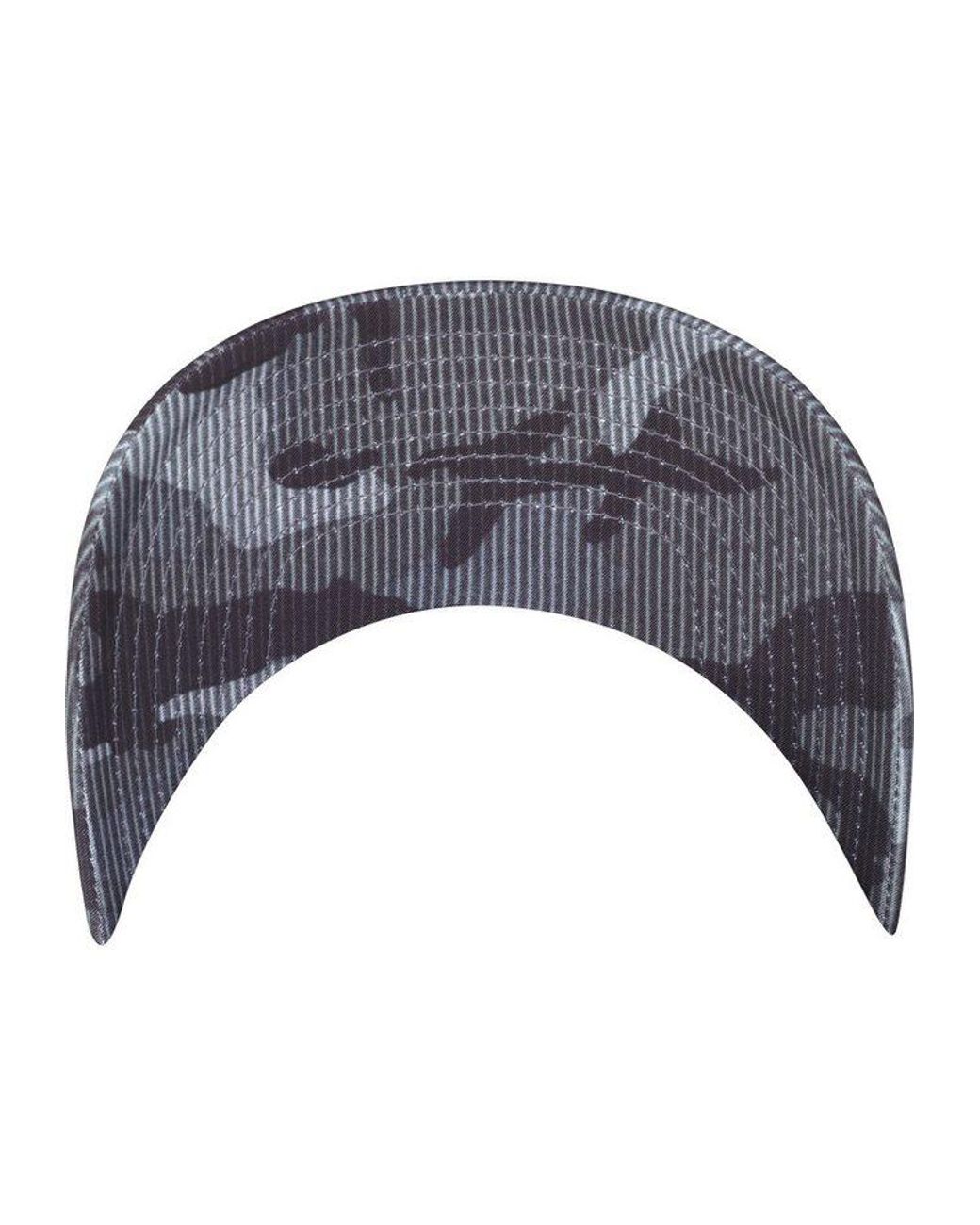 Flexfit Blue Flex Cap Camo Stripe Cap