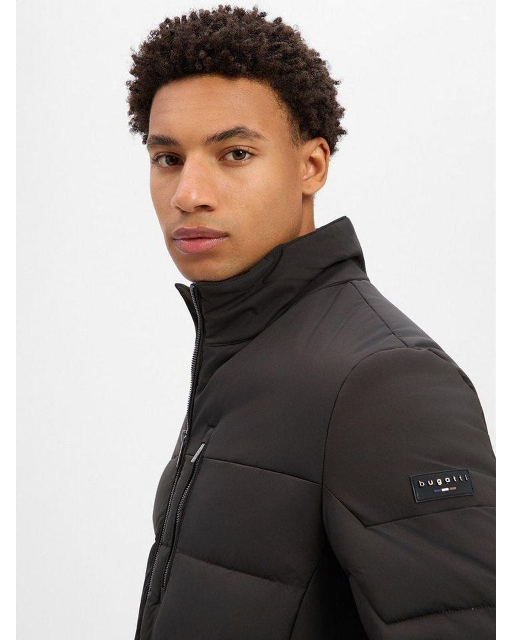 Bugatti Winterjacke in Black für Herren