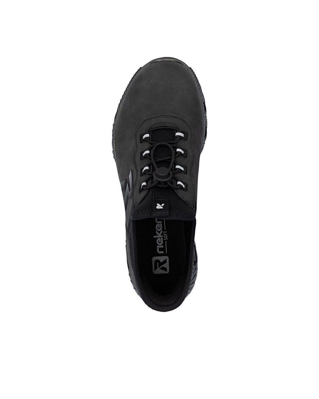 Rieker Black Sneaker