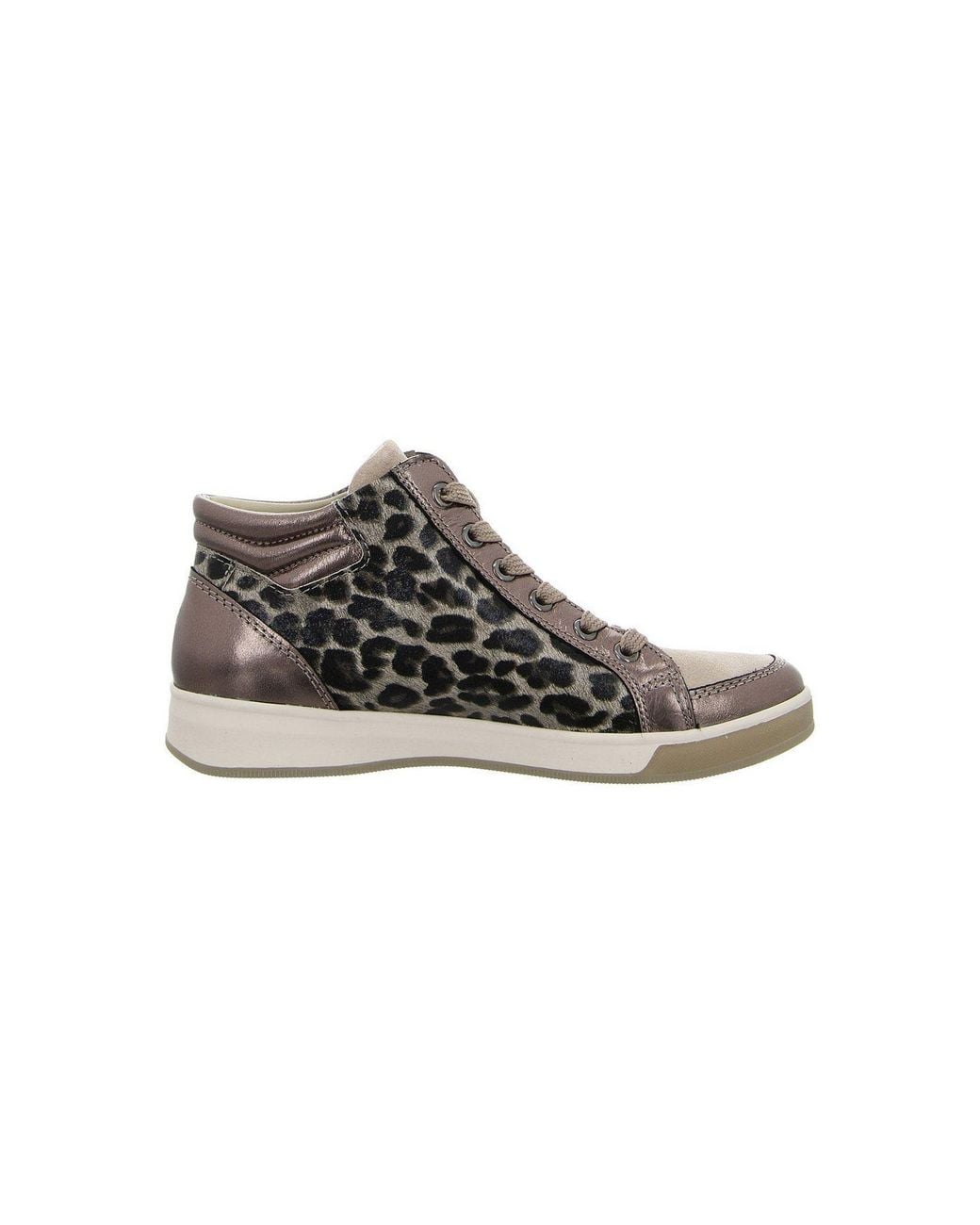 Ara Black Rom-St-High-Soft Sneaker
