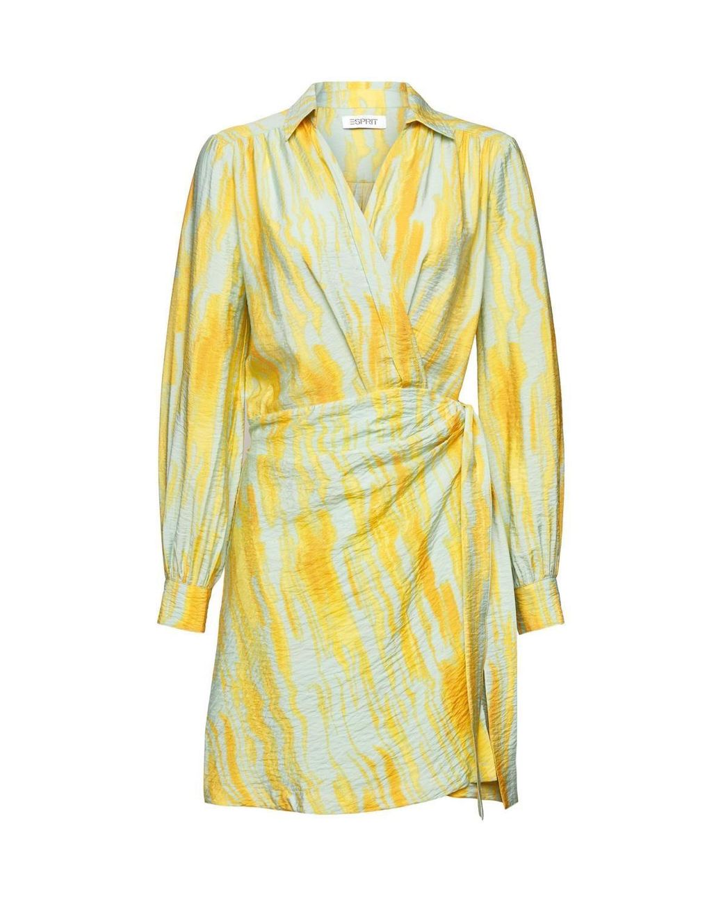 esprit sommerkleid gelb