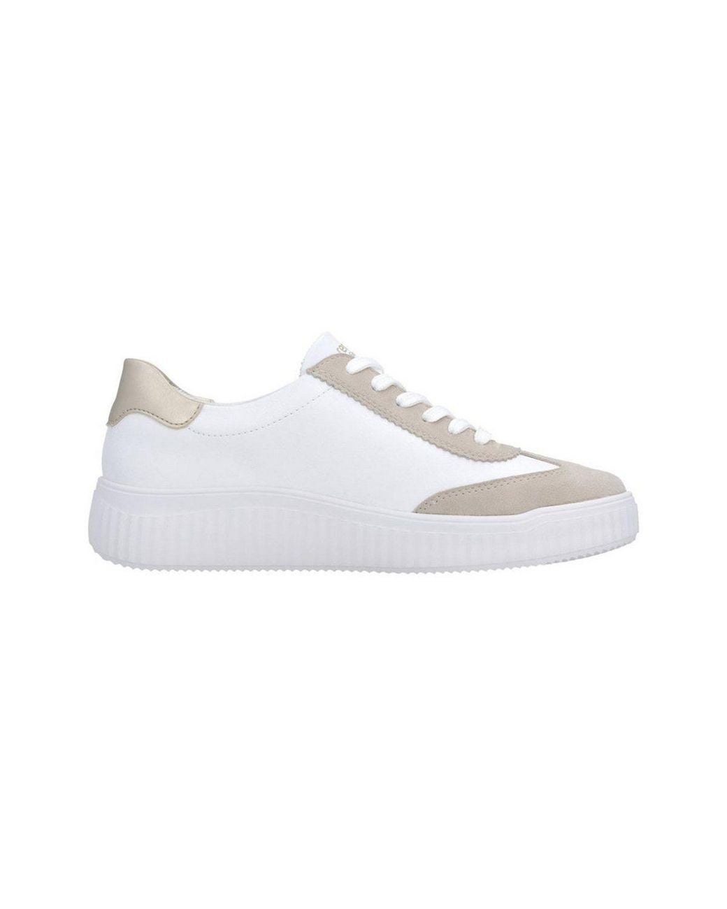 Remonte White Basic Sneaker Sneaker