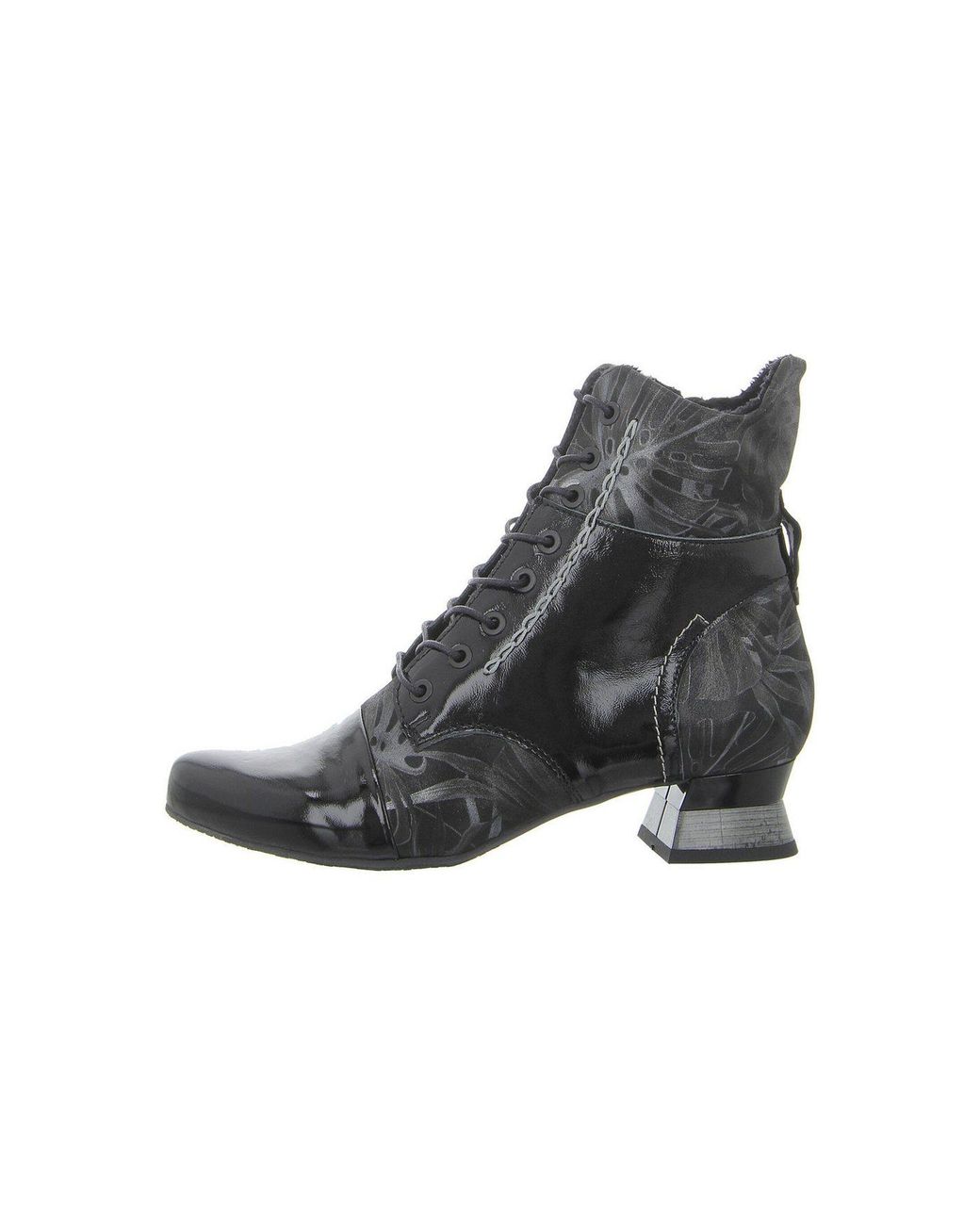 Simen Black Schnürstiefelette