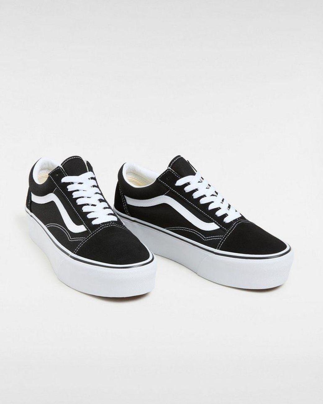 Vans Black Old Skool Stackform Plateausneaker