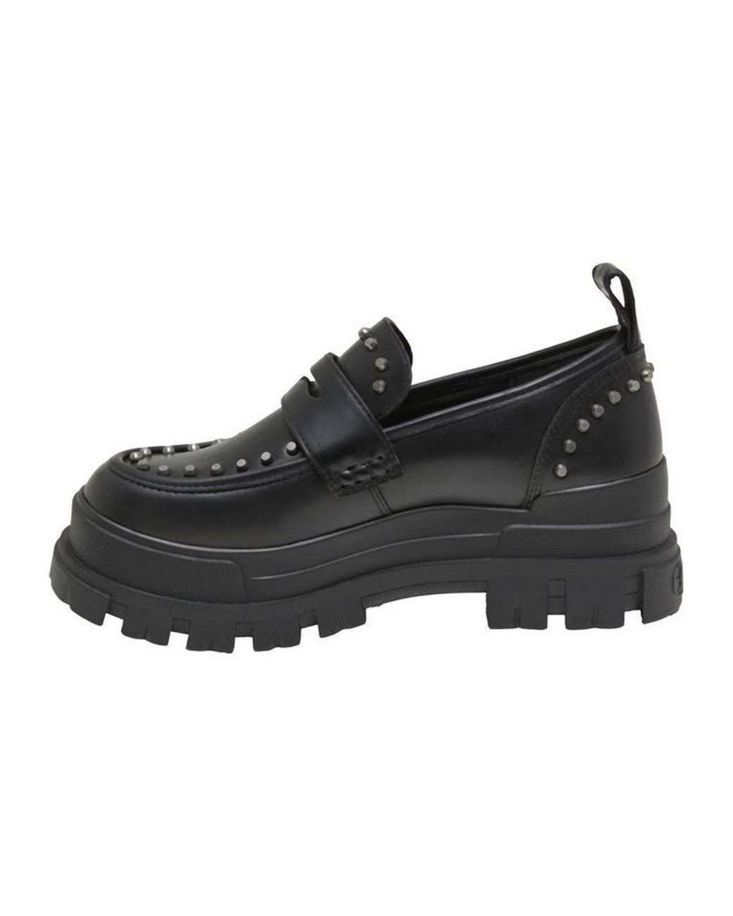 Buffalo Black Aspha Loafer Stud