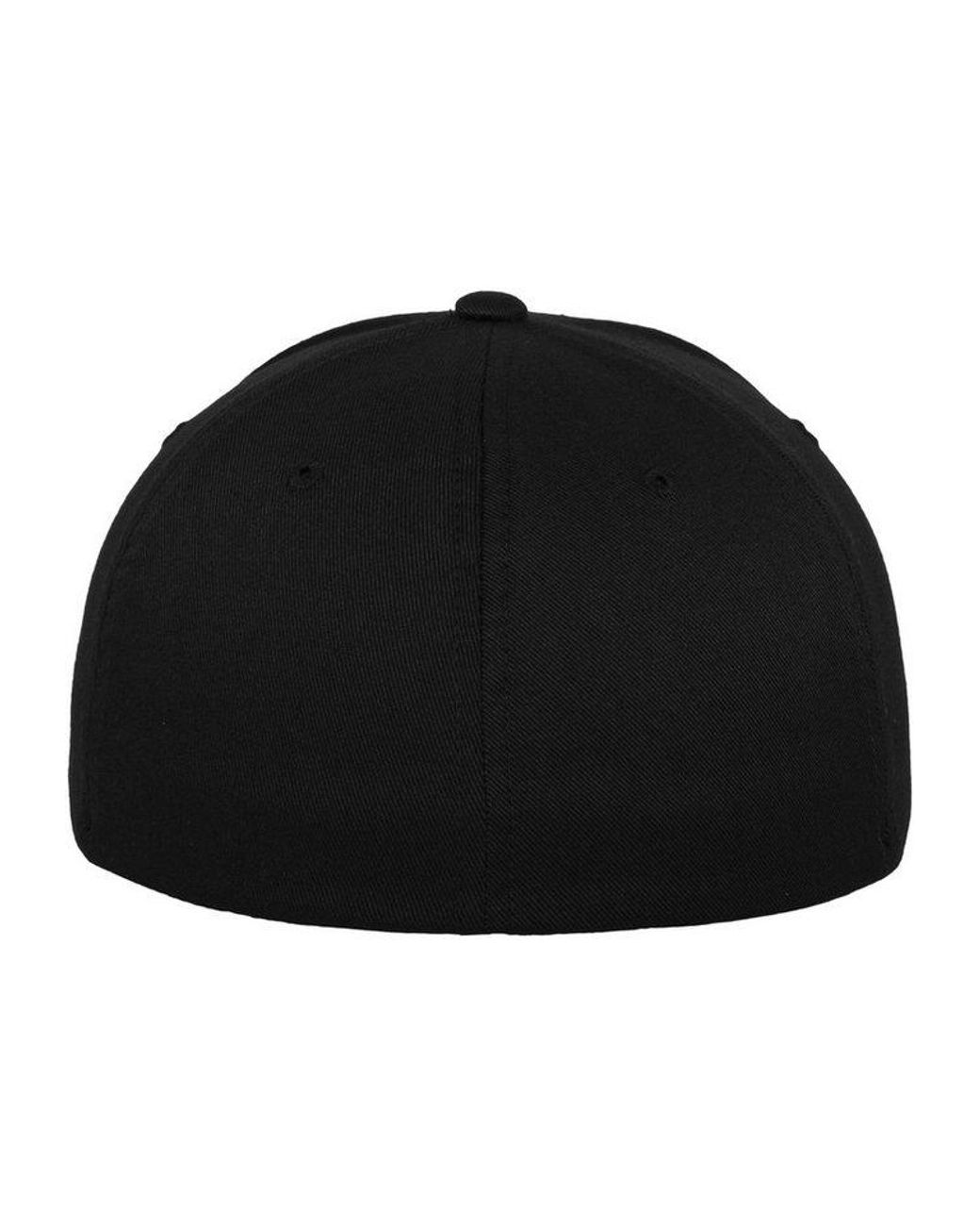 Flexfit Black Flex Cap Combed
