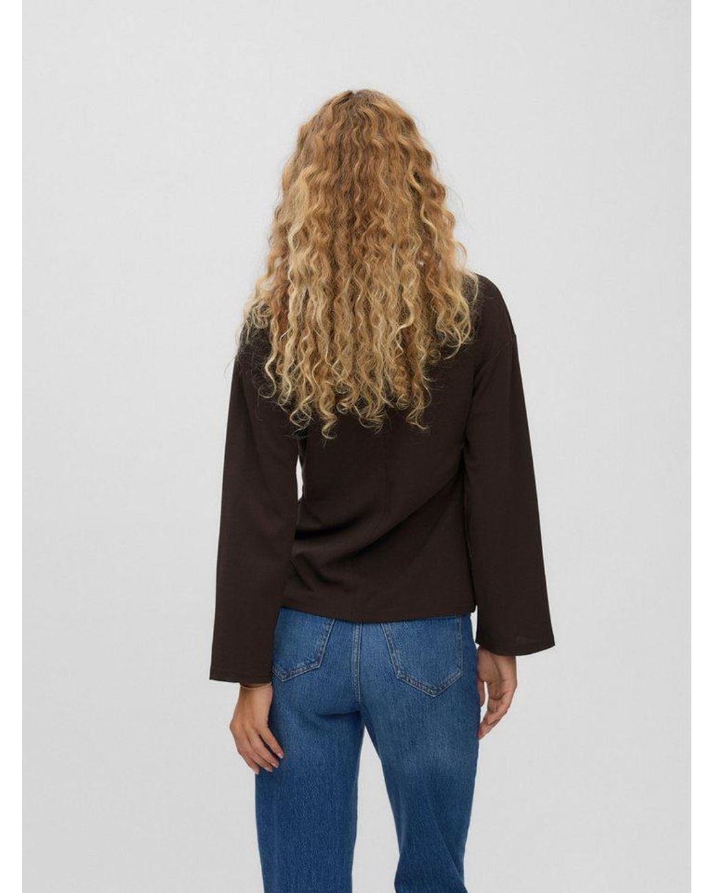 ONLY Brown Strickjacke