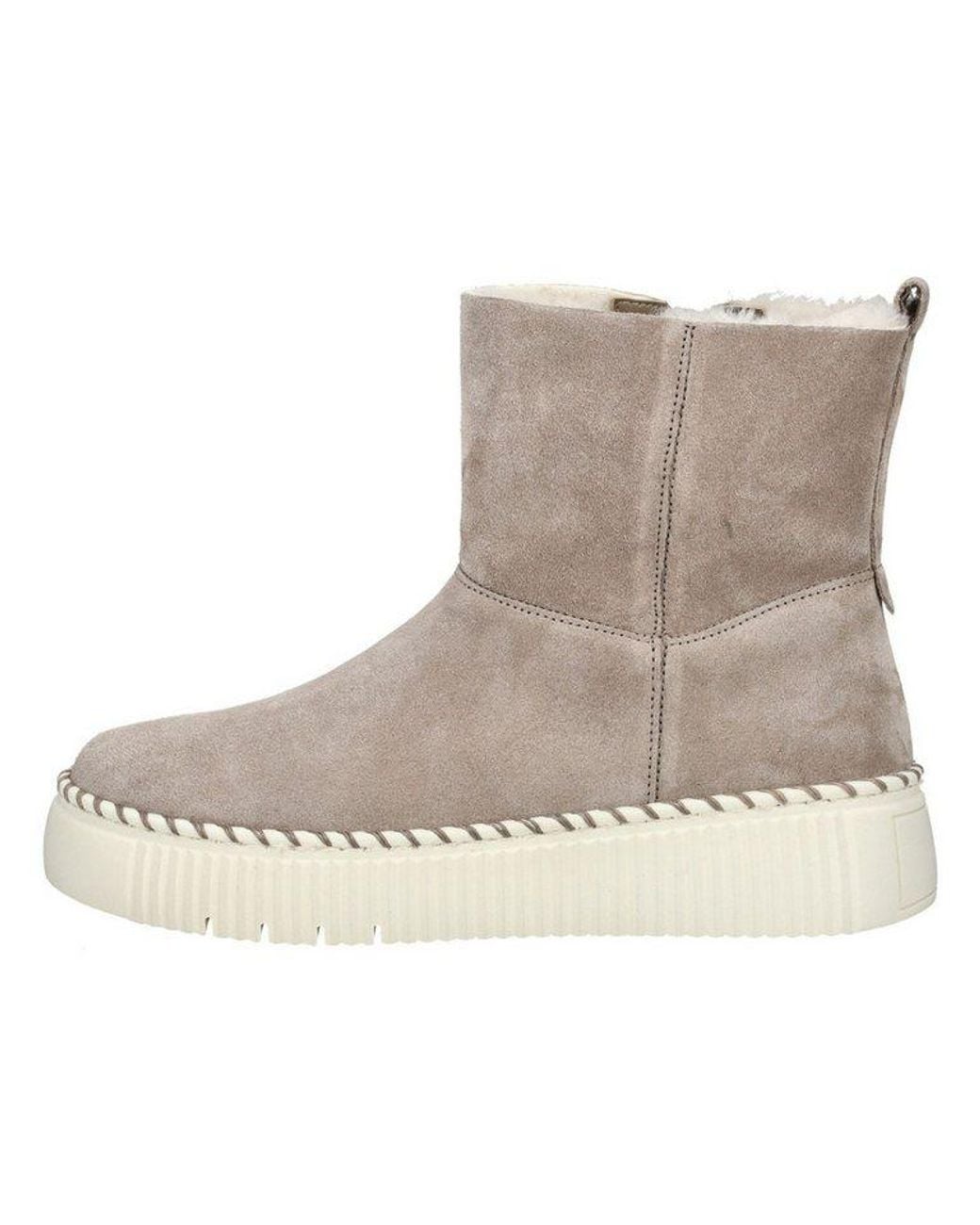 Gabor Natural Stiefelette Veloursleder Stiefelette