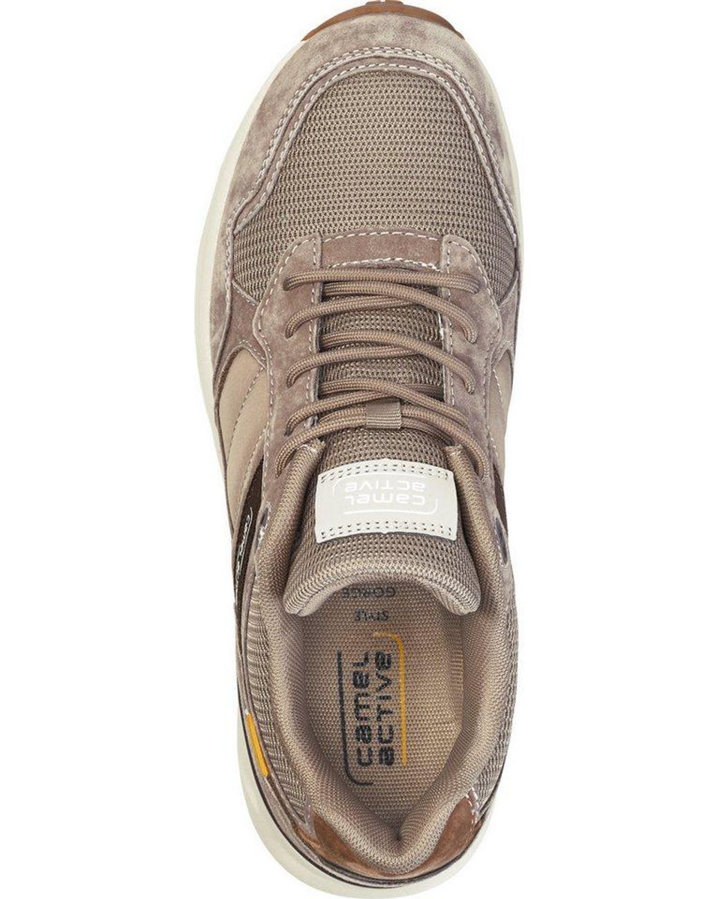 Camel Active Sneaker Aus Echtem Leder in Gray für Herren