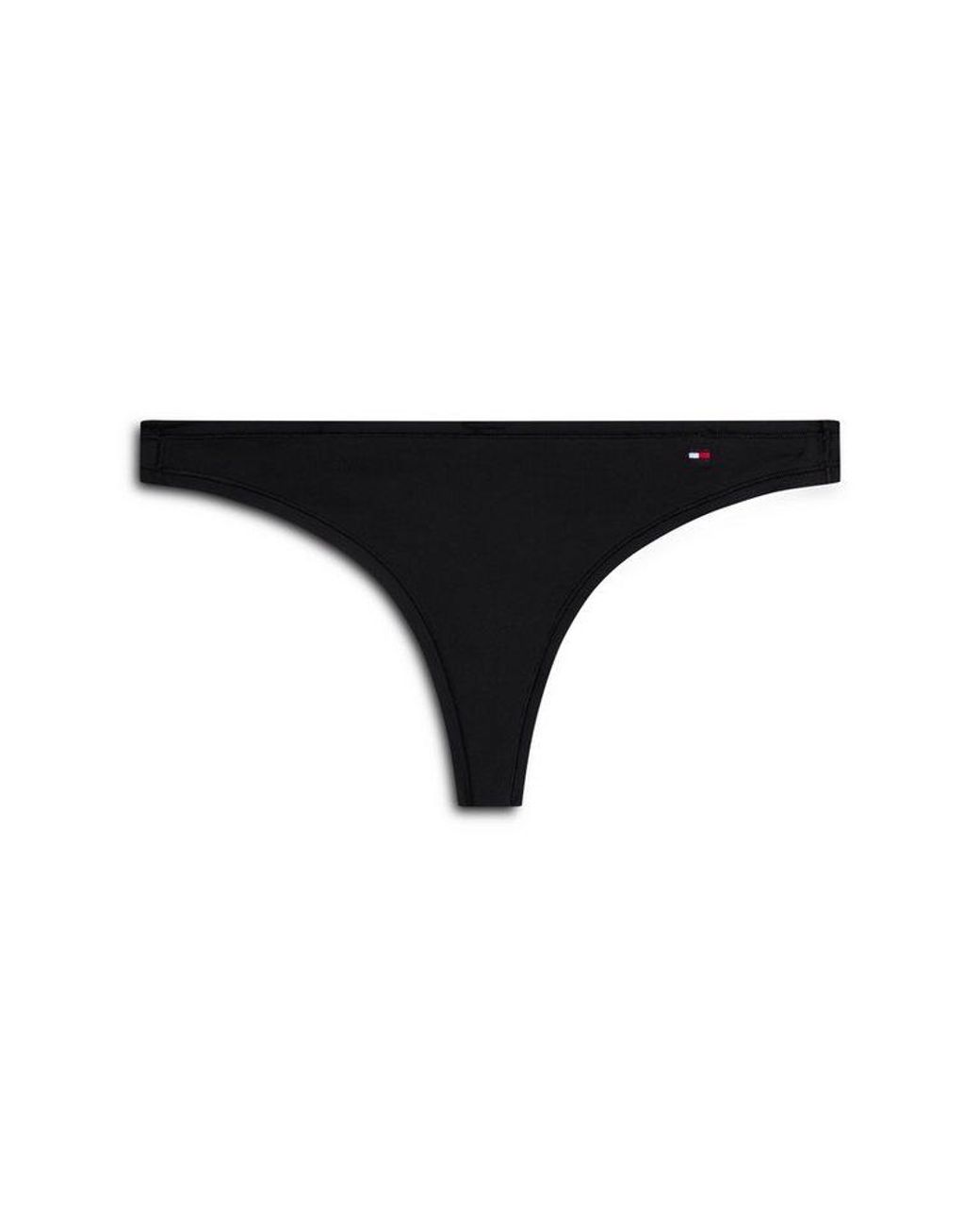 Tommy Hilfiger White String Thong (Ext.Sizes) Unifarben, Basic