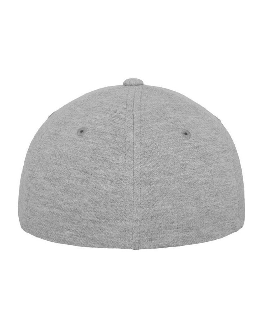 Flexfit Gray Flex Cap Double Jersey