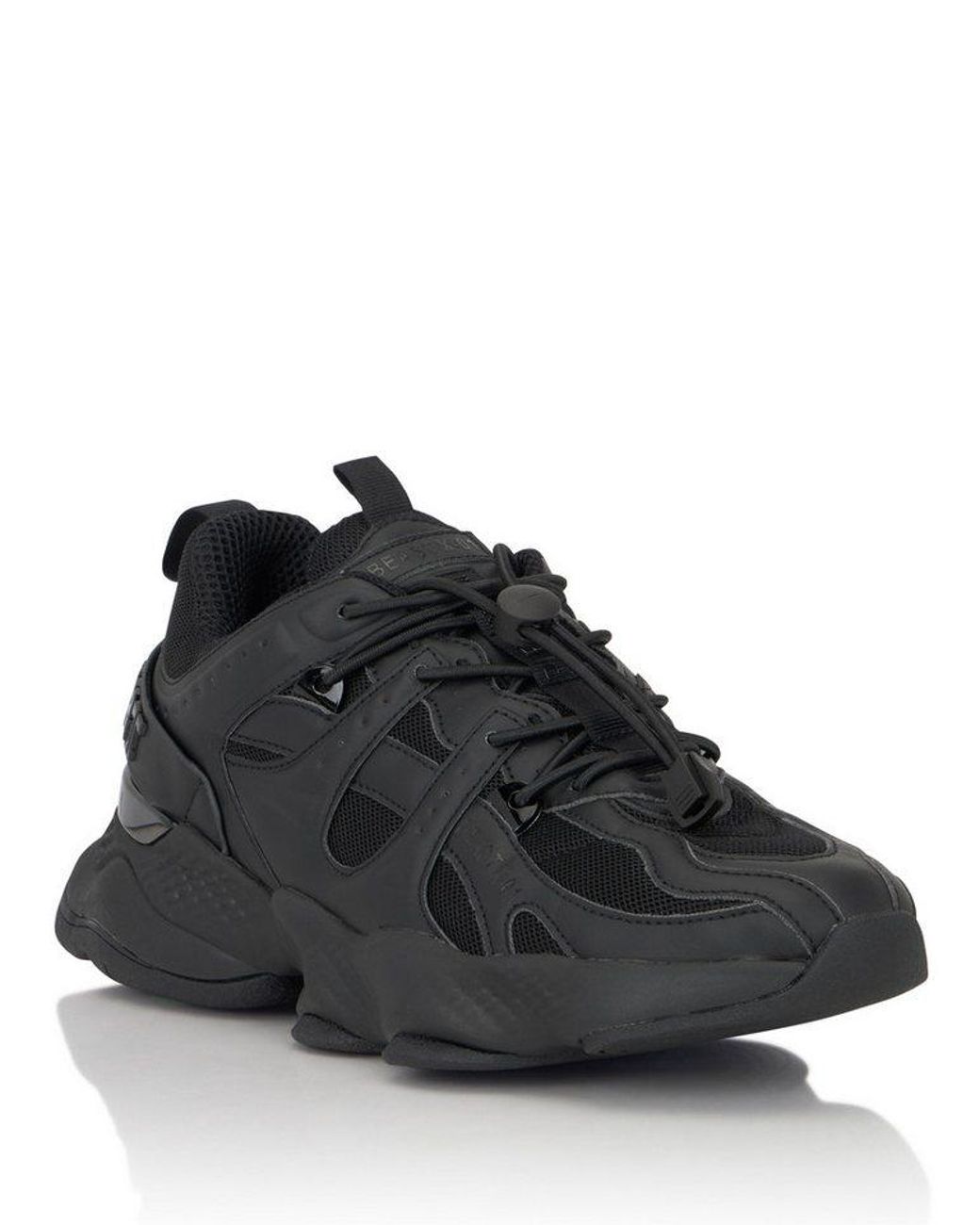 Philipp Plein Black Runner Sneaker Sneaker