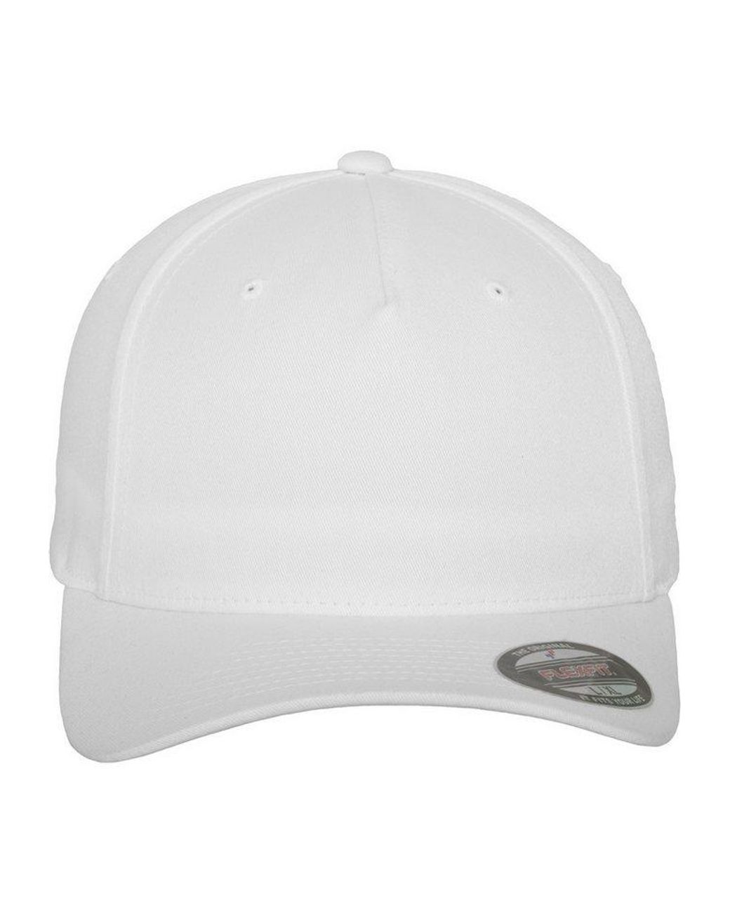 Flexfit White Flex Cap 5 Panel