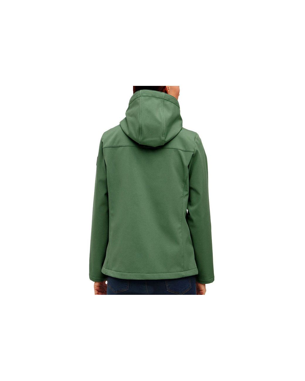 Derbe Green Softshelljacke Adeby Mit Gestepptem Einsatz