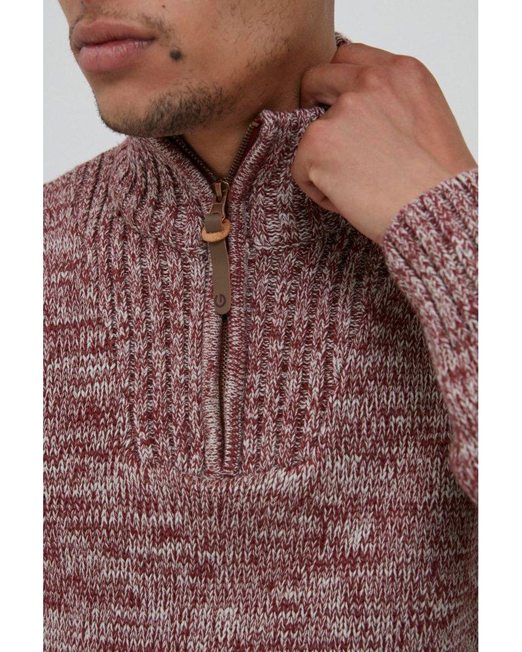 Solid Troyer Sdphilostrate Strickpulli in Brown für Herren