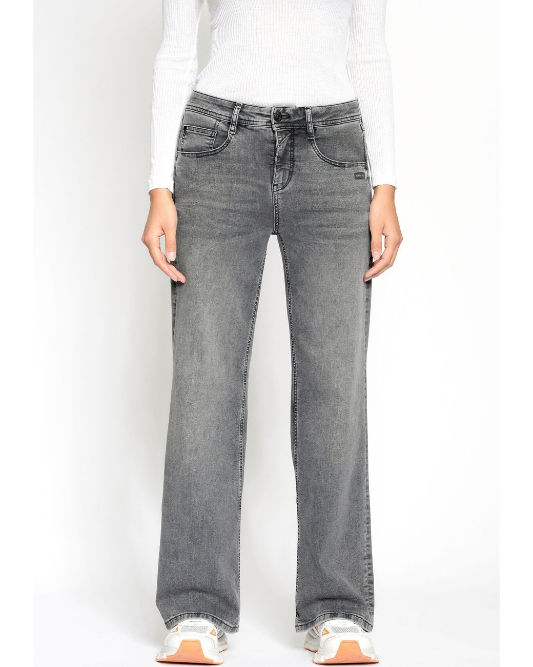 Gang Weite Jeans 94Amelie Wide in Grau | Lyst DE